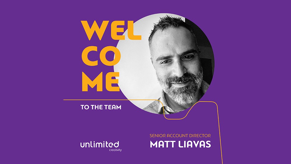 Ο Ματ Λιάβας αναλαμβάνει Senior Account Director στην Unlimited Creativity
