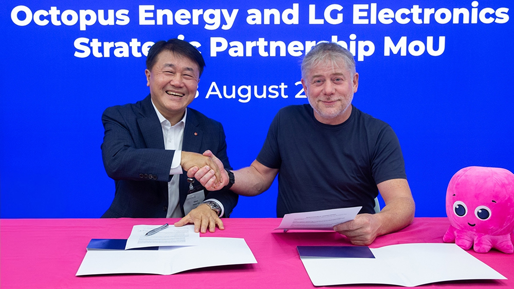 Η LG συνεργάζεται με την Octopus Energy Group στην Ευρώπη