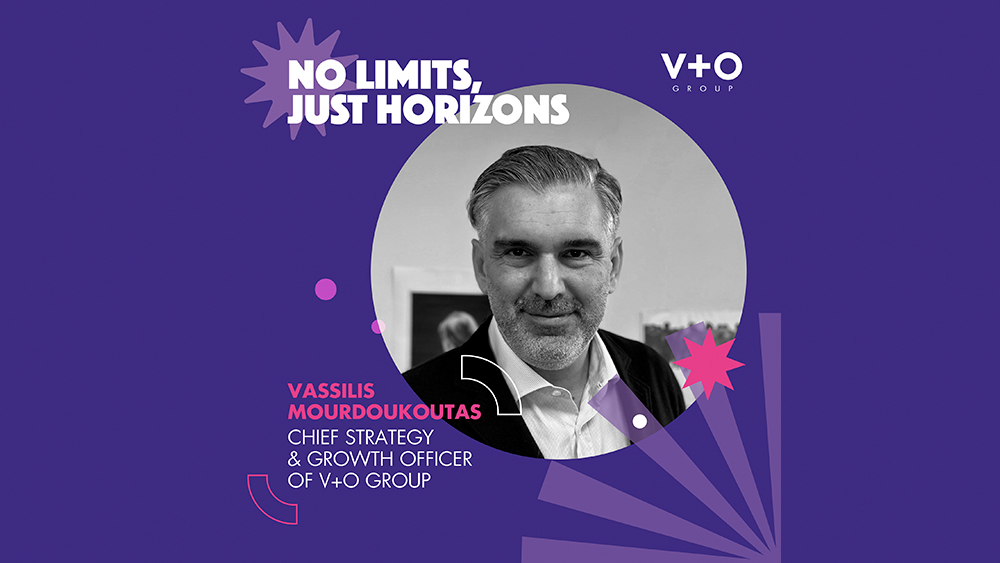 Ο Βασίλης Μουρδουκούτας αναλαμβάνει Chief Strategy & Growth Officer του Ομίλου V+O