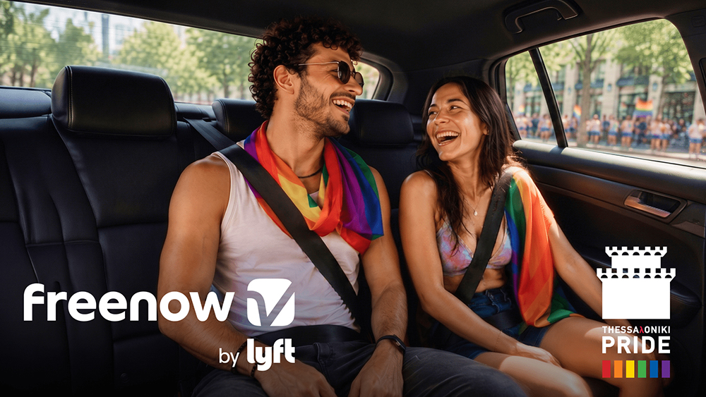 Το Freenow by Lyft στο πλευρό του Thessaloniki Pride ως επίσημος συνεργάτης μετακίνησης