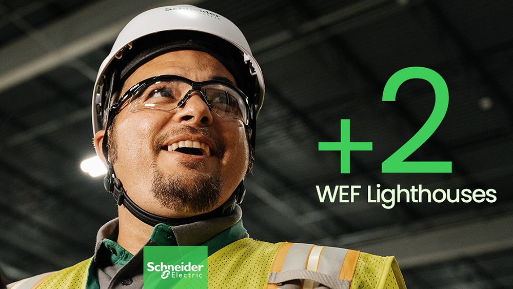 Δύο νέα Global Lighthouse για τη Schneider Electric από το Παγκόσμιο Οικονομικό Φόρουμ