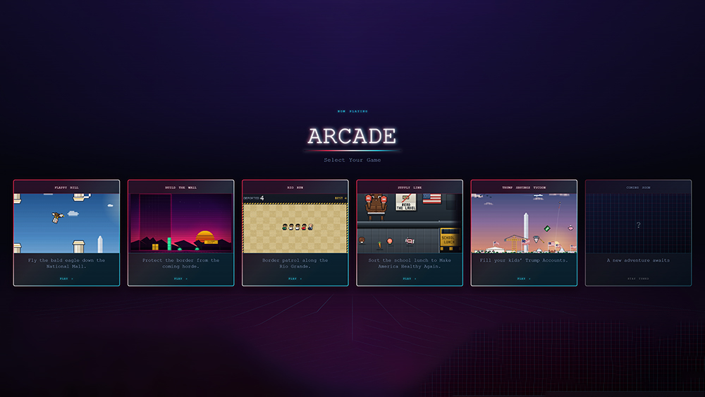 White House Arcade: ο Trump κηρύσσει «game over» στην πολιτική ορθότητα!
