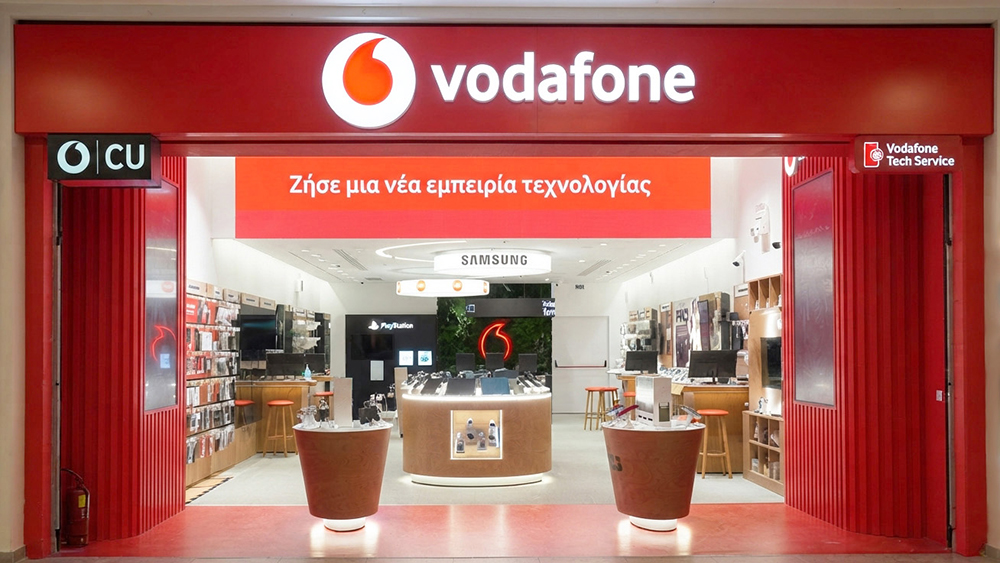 Επενδύσεις 15 εκατ. ευρώ από τη Vodafone για την αναβάθμιση των καταστημάτων της